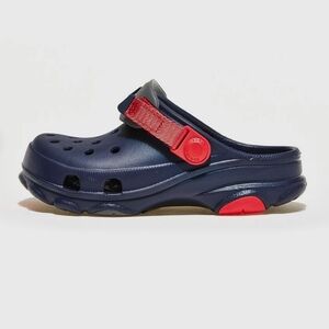 New CROCS KIDS CLASSIC ALL TERRAIN CLOG 207458-410 NAVY Size CHILD 10